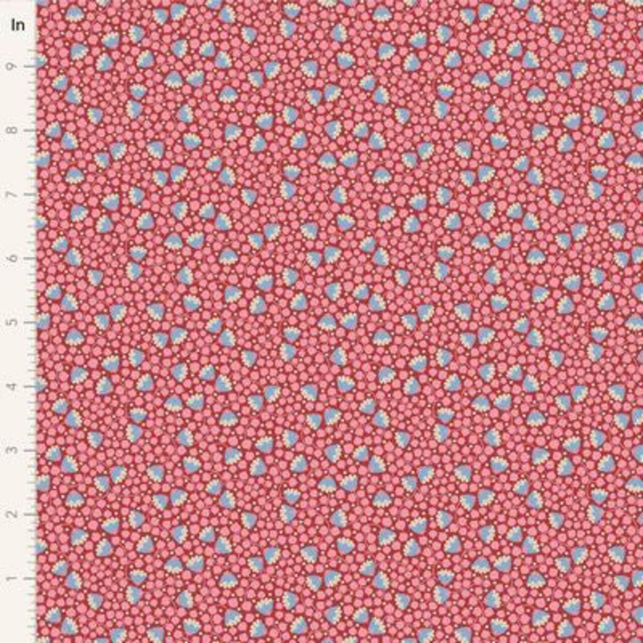 Fabric Tilda Bellflower Pink Wallflower by the Quarter Yard TIL110129